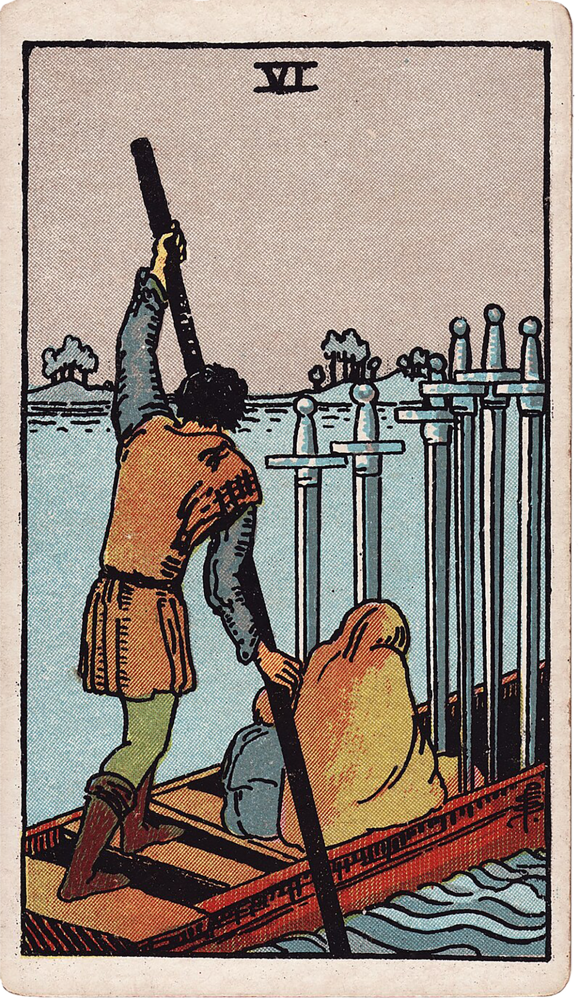 6 of Swords Tarot card